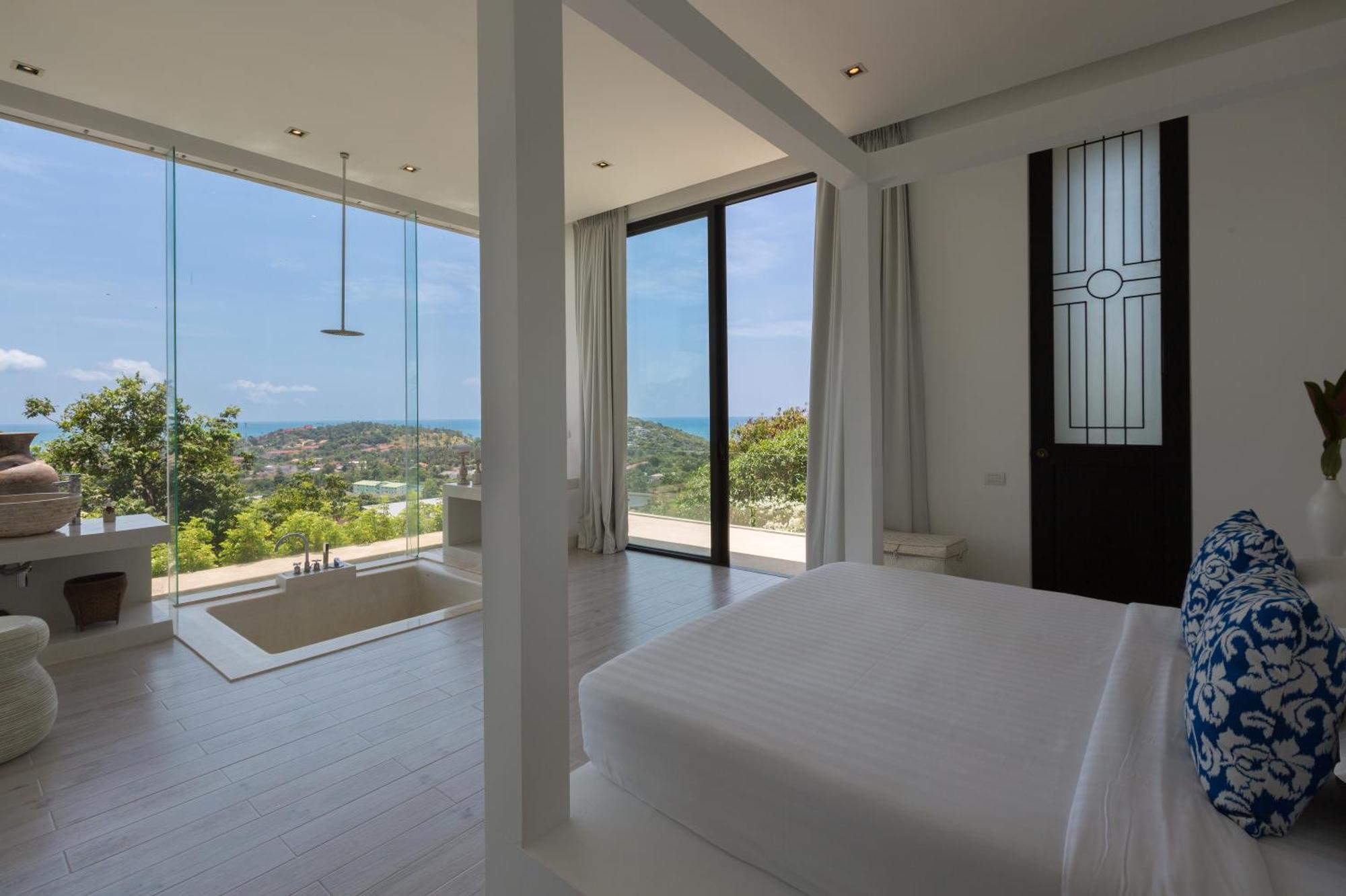 Villa Belle - Fully Serviced Private Sea View Villa With An Award Winning In-House Cook Choeng Mon Buitenkant foto