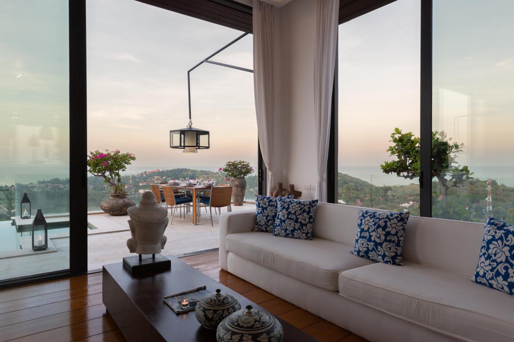 Villa Belle - Fully Serviced Private Sea View Villa With An Award Winning In-House Cook Choeng Mon Buitenkant foto