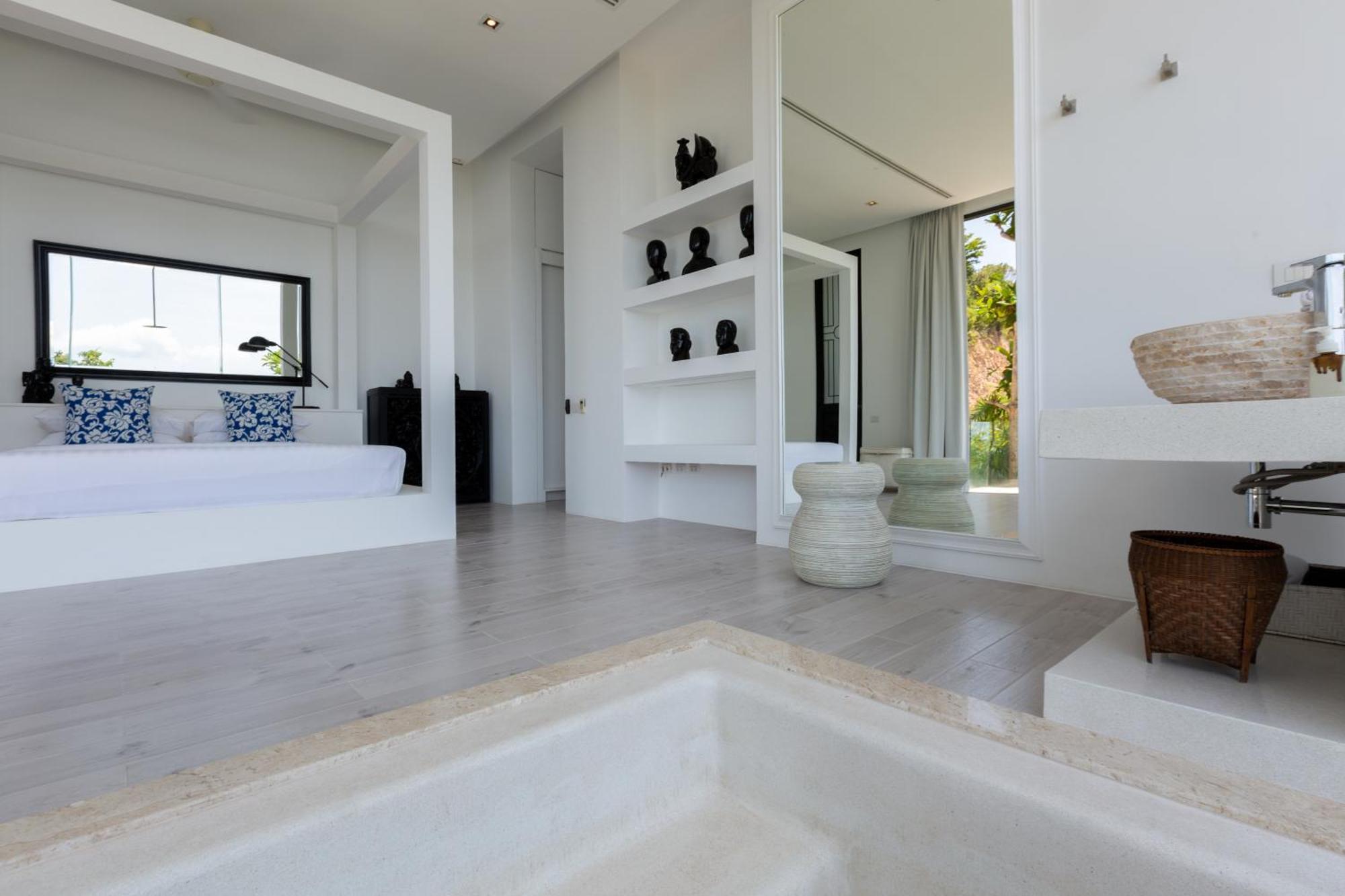 Villa Belle - Fully Serviced Private Sea View Villa With An Award Winning In-House Cook Choeng Mon Buitenkant foto