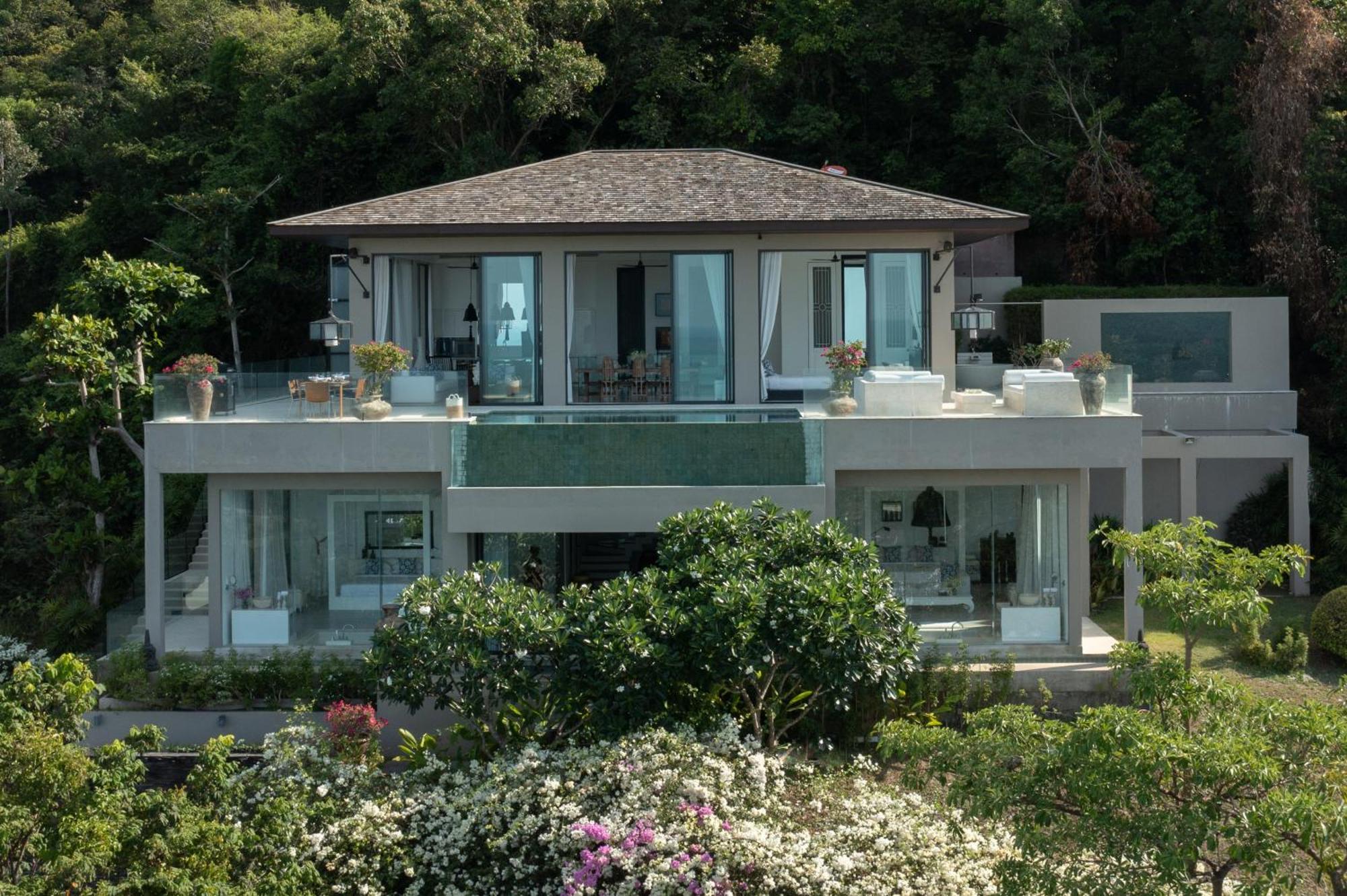 Villa Belle - Fully Serviced Private Sea View Villa With An Award Winning In-House Cook Choeng Mon Buitenkant foto